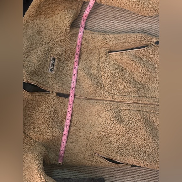 Columbia Fuzzy Jacket Light Brown - Picture 5 of 5